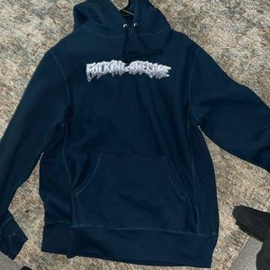 BLUE FA HOODIE SIZE MEITH TAGS